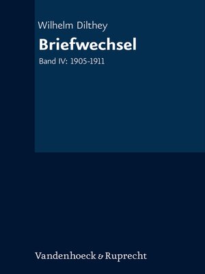 cover image of Briefwechsel